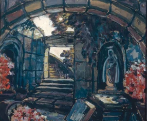 Maeterlinck, sestra Beatrix / Sudeikin
