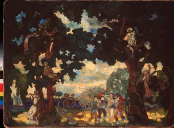 Pantomima. (Postavy Commedia dell
