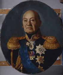 Portrét hraběte Arseny Andreyevich Zakrevsky 17831865, po roce 1848