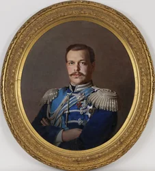 Portrét císaře Alexandra III. 1845-1894, cca 1865