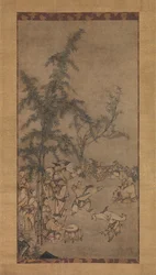 Sedm mudrců z bambusového háje, 1550.