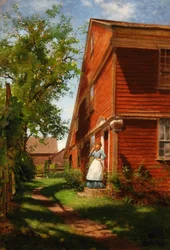 Čas večeře 1880 (olej na plátně)