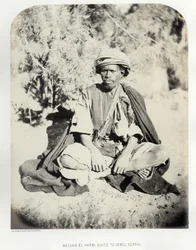 Hassan el Harbi, průvodce na Džabal Serbal, 1868