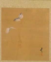 List z alba sezónních témat: Maple Leaves and Feather, 1847.