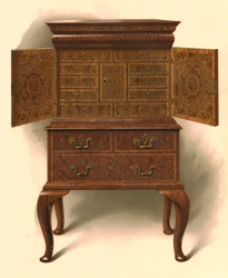 Ořechová skříň, 1906