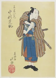 Herec Nakamura Shikan, počátek 19. století