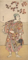 První Nakamura Nakazo v roli Shimada no Hachizo, 1783.