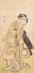 Čtvrtá Iwai Hanshiro jako žena, ca. 1779.
