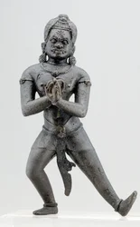 Démonické božstvo, kultura Lopburi (bronz)