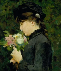 Portrét Eleonory Tommasi, asi 1884-85 (olej na plátně)