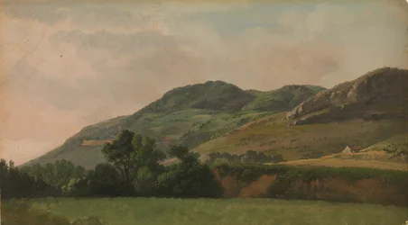 Horská krajina v Tivoli, ca. 1786-97.