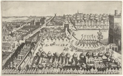 Ohnivé ohně v Haagu po vyhlášení příměří, 1609