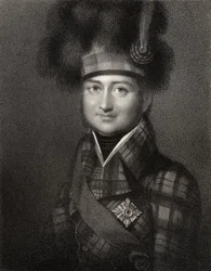 James Duff, 4th Earl of Fife, vyrytý W. Hollem, z 