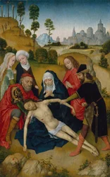 Oplakávání Krista, ca. 1473.