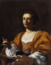 Portrét Artemisie Gentileschiové, 1623-1626