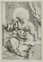 Madonna a dítě s pěnkavou
