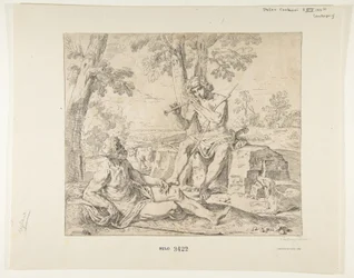 Merkur a Argus, asi 1630-1648.