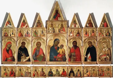Polyptych svaté Kateřiny, 1320
