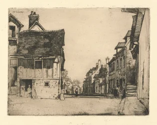 R. 359. Normanská vesnice