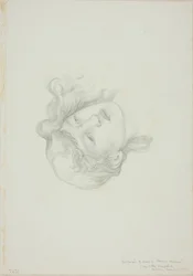 Odraz hlavy, studie pro Mirror of Venus