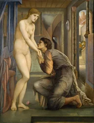 Pygmalion a obraz - Duše dosahuje, 1878.