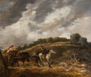 Větrný den, 1885.