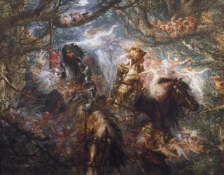 "Začarovaný les", 1886.