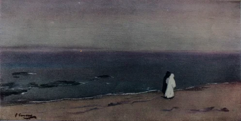 The Seashore, Moonlight, c1908