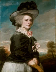Slečna Elizabeth Keppel, později paní Thomas Meyrick, 1782