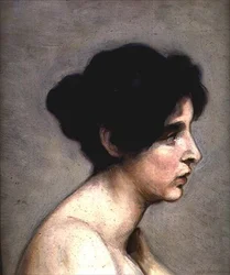 Portrétní studie Marie Kroyerové