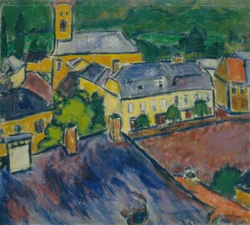 Pohled na město, 1910