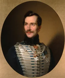 Portrét prince Michaila Fjodoroviče Golitsyna 1800-1873, počátek 40. let 19. století