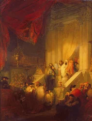Čtení zákona v synagoze