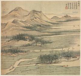 Baoyang Lake, 1500s.