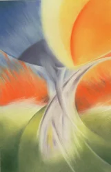 Extáze, 2000 (pastel na papíře)