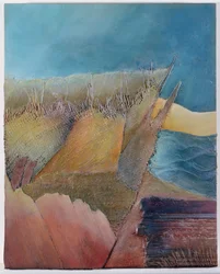Triptych (smíšená média)