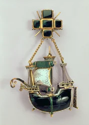 Přívěsek karavela, 1580-90s