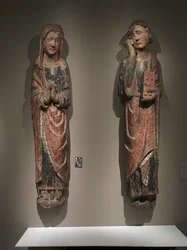 Truchlící svatý Jan a smuteční panna, království Kastilie a Leon, kolem 1250-1275