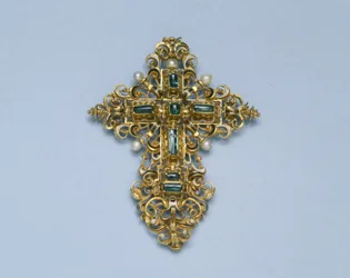 Přívěsek kříže, 1550-1600