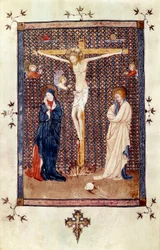 Scéna crucifixio (miniaturní)