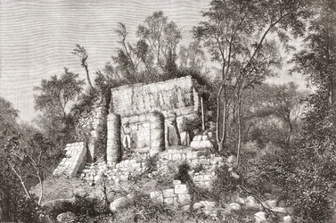 Ball Court, Chichén Itzá, Yucatan, Mexiko