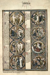 Toledská bible Moralisee f.7v