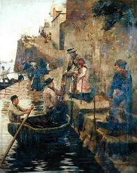 The Slip (olej na plátně)