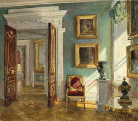 Interiér obrazárny, Pavlovsk
