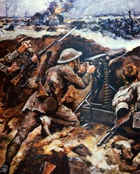 Poručík Thomas Wilkinson, Loyal North Lancaster Regiment (barevné lito)