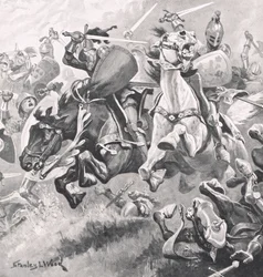 Bitva u Shrewsbury, 21. července 1403, ilustrace z 