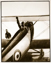 Chocks away, ilustrace z 