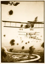 Daylight Raid on London, ilustrace z 