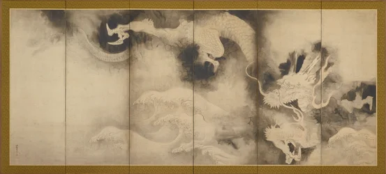 Draci a mraky, Momoyama nebo Edo období, 1590-1640.