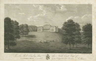 Canwell Hall: rytina, 1797